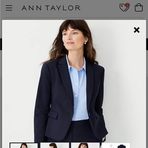 Ann Taylor Navy Suit